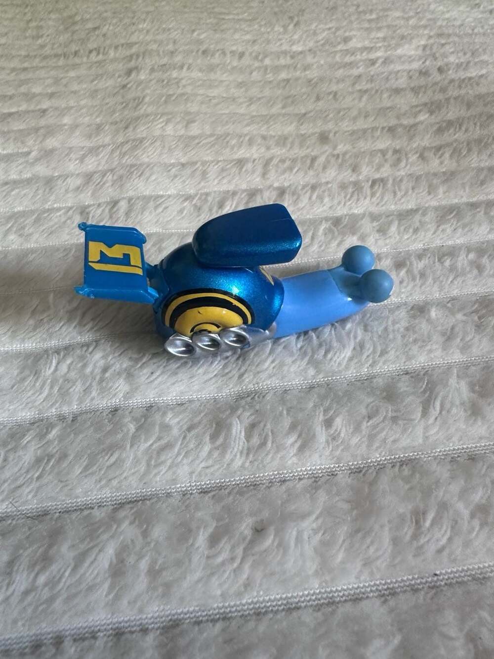 DreamWorks Turbo Skidmark Racing Snail Shell Racer Toy Figure #13